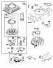Toro 20107 - Lawnmower, 1991 (1000001-1999999) Listas de piezas de repuesto y dibujos ENGINE GTS-150 77-8980 #3