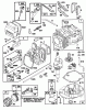Toro 20107 - Lawnmower, 1992 (2000001-2999999) Listas de piezas de repuesto y dibujos ENGINE GTS-150 77-8980 #1