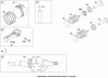 Toro 20113 - 22" Recycler Lawn Mower, 2008 (280000001-280999999) Listas de piezas de repuesto y dibujos CRANKSHAFT ASSEMBLY BRIGGS AND STRATTON 126T05-0219-B1