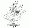 Toro 20180 - Lawnmower, 1992 (2000001-2999999) Listas de piezas de repuesto y dibujos ENGINE ASSEMBLY