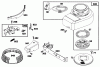 Toro 20181 - 18" Recycler II, 1997 (7900001-7999999) Listas de piezas de repuesto y dibujos ENGINE BRIGGS & STRATTON MODEL 98902-0130-01 #5