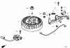 Toro 20192 - Super Bagger Lawn Mower, 2009 (290000001-290999999) Listas de piezas de repuesto y dibujos FLYWHEEL ASSEMBLY HONDA GCV160L AS3A