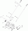 Toro 20192 - Super Bagger Lawn Mower, 2009 (290000001-290999999) Listas de piezas de repuesto y dibujos LOWER HANDLE ASSEMBLY