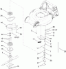 Toro 20194 - Super Bagger Lawn Mower, 2009 (290000001-290999999) Listas de piezas de repuesto y dibujos BRAKE SYSTEM ASSEMBLY