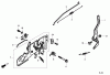 Toro 20194 - Super Bagger Lawn Mower, 2009 (290000001-290999999) Listas de piezas de repuesto y dibujos CONTROL ASSEMBLY HONDA GCV160A NBL1