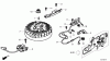 Toro 20194 - Super Bagger Lawn Mower, 2009 (290000001-290999999) Listas de piezas de repuesto y dibujos FLYWHEEL ASSEMBLY HONDA GCV160A NBL1