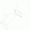 Toro 20197 - Super Bagger Lawn Mower, 2011 (311000001-311999999) Listas de piezas de repuesto y dibujos REAR BAG ASSEMBLY