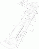 Toro 20199 - TimeMaster 30" Lawn Mower, 2012 (SN 312000001-312017872) Listas de piezas de repuesto y dibujos HANDLE ASSEMBLY