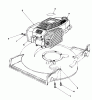 Toro 20210 - Lawnmower, 1991 (1000001-1999999) Listas de piezas de repuesto y dibujos ENGINE ASSEMBLY