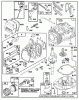 Toro 20210 - Lawnmower, 1991 (1000001-1999999) Listas de piezas de repuesto y dibujos ENGINE GTS-150 77-8990 #1