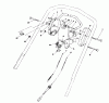 Toro 20210 - Lawnmower, 1991 (1000001-1999999) Listas de piezas de repuesto y dibujos TRACTION CONTROL ASSEMBLY