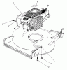 Toro 20210 - Lawnmower, 1992 (2000001-2999999) Listas de piezas de repuesto y dibujos ENGINE ASSEMBLY