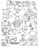 Toro 20210 - Lawnmower, 1992 (2000001-2999999) Listas de piezas de repuesto y dibujos ENGINE GTS-150 77-8990 #1