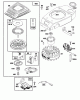 Toro 20210 - Lawnmower, 1992 (2000001-2999999) Listas de piezas de repuesto y dibujos ENGINE GTS-150 77-8990 #3