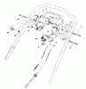 Toro 20210 - Lawnmower, 1992 (2000001-2999999) Listas de piezas de repuesto y dibujos TRACTION CONTROL ASSEMBLY