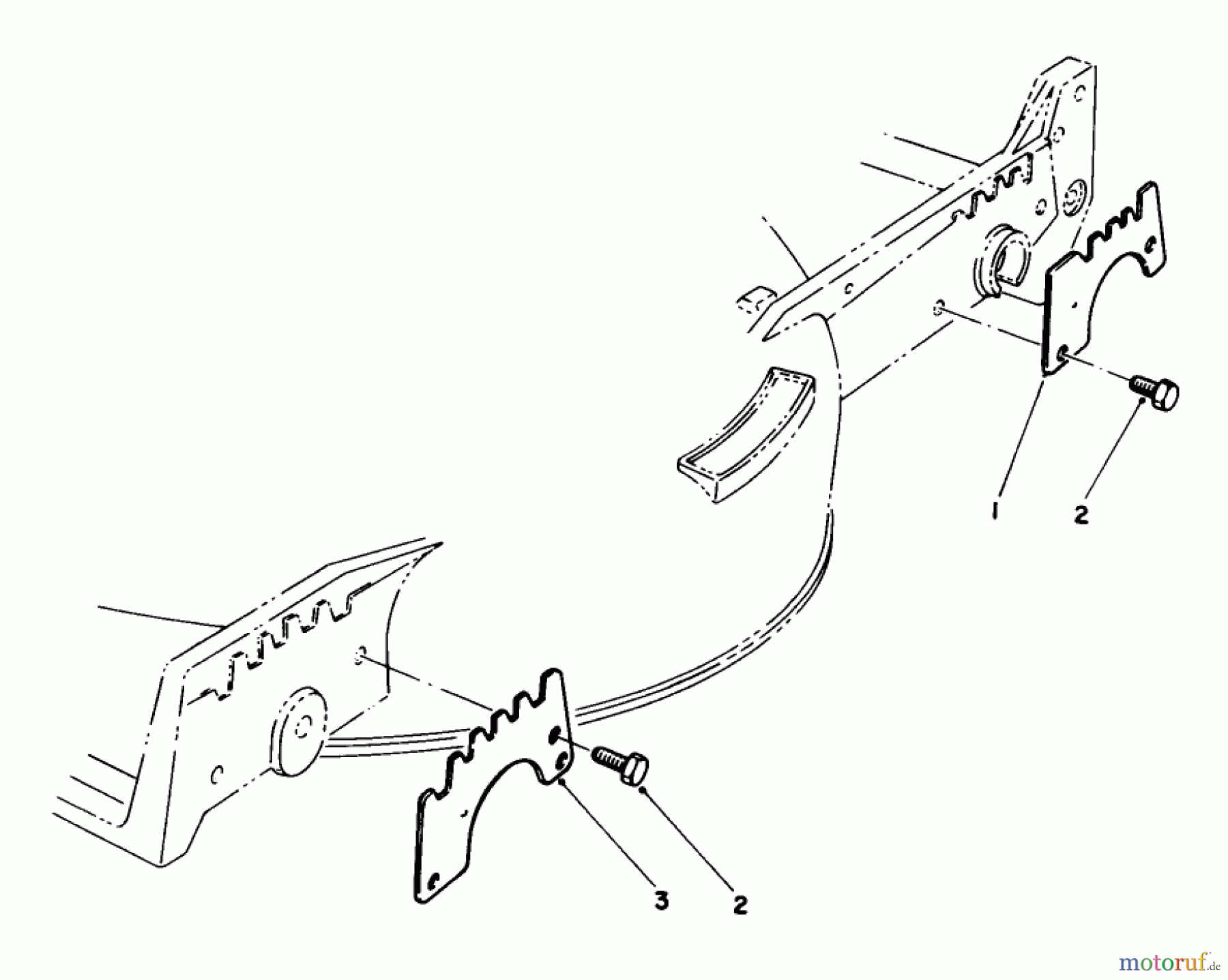  Toro Neu Mowers, Walk-Behind Seite 1 20210 - Toro Lawnmower, 1992 (2000001-2999999) WEAR PLATE MODEL NO. 49-4080 (OPTIONAL)