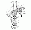 Toro 20211 - Lawnmower, 1991 (1000001-1999999) Listas de piezas de repuesto y dibujos CARBURETOR ASSEMBLY (MODEL NO. VML0-2)