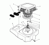 Toro 20211 - Lawnmower, 1991 (1000001-1999999) Listas de piezas de repuesto y dibujos RECOIL ASSEMBLY (MODEL NO. VML0-2)