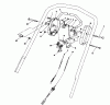 Toro 20211 - Lawnmower, 1991 (1000001-1999999) Listas de piezas de repuesto y dibujos TRACTION CONTROL ASSEMBLY