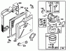 Toro 20214 - Lawnmower, 1991 (1000001-1999999) Listas de piezas de repuesto y dibujos ENGINE BRIGGS & STRATTON MODEL 124702-3115-01 #2
