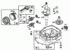 Toro 20214 - Lawnmower, 1991 (1000001-1999999) Listas de piezas de repuesto y dibujos ENGINE BRIGGS & STRATTON MODEL 124702-3115-O1