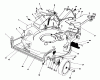 Toro 20214 - Lawnmower, 1992 (2000001-2999999) Listas de piezas de repuesto y dibujos HOUSING ASSEMBLY
