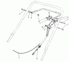 Toro 20214 - Lawnmower, 1992 (2000001-2999999) Listas de piezas de repuesto y dibujos TRACTION CONTROL ASSEMBLY
