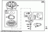 Toro 20215 - Lawnmower, 1991 (1000001-1999999) Listas de piezas de repuesto y dibujos ENGINE BRIGGS & STRATTON MODEL 122702-3171-01 #5