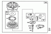 Toro 20215 - Lawnmower, 1992 (2000001-2999999) Listas de piezas de repuesto y dibujos ENGINE BRIGGS & STRATTON MODEL 122702-3171-01 #5