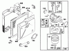 Toro 20216 - Lawnmower, 1991 (1000001-1999999) Listas de piezas de repuesto y dibujos ENGINE BRIGGS & STRATTON MODEL 122702-3171-01 #3