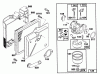 Toro 20217 - Lawnmower, 1992 (2000001-2999999) Listas de piezas de repuesto y dibujos ENGINE BRIGGS & STRATTON MODEL 124702-3115-01 #3