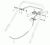Toro 20217 - Lawnmower, 1992 (2000001-2999999) Listas de piezas de repuesto y dibujos TRACTION CONTROL ASSEMBLY