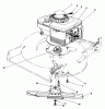 Toro 20218 - Lawnmower, 1991 (1000001-1999999) Listas de piezas de repuesto y dibujos ENGINE ASSEMBLY