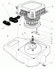 Toro 20219 - Lawnmower, 1991 (1000001-1999999) Listas de piezas de repuesto y dibujos RECOIL ASSEMBLY (MODEL NO. VML0-2)