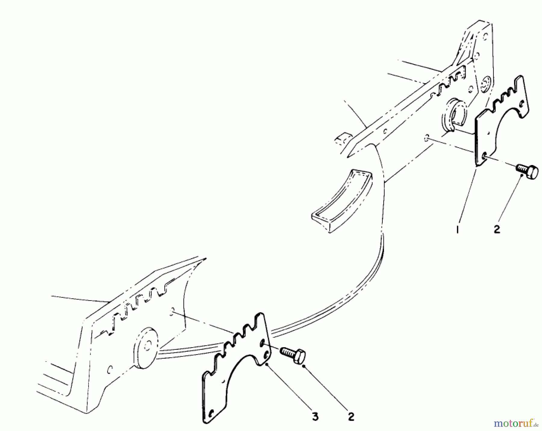  Toro Neu Mowers, Walk-Behind Seite 1 20219 - Toro Lawnmower, 1991 (1000001-1999999) WEAR PLATE MODEL NO. 49-4080 (OPTIONAL)