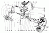 Toro 20227 - Whirlwind Lawnmower, 1970 (0000001-0999999) Listas de piezas de repuesto y dibujos GEAR CASE ASSEMBLY
