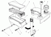 Toro 20320 - Lawnmower, 1992 (2000001-2999999) Listas de piezas de repuesto y dibujos AIR CLEANER & FUEL TANK ASSEMBLY (MODEL NO. VML0-2)