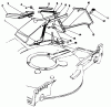 Toro 20320 - Lawnmower, 1992 (2000001-2999999) Listas de piezas de repuesto y dibujos RECYCLER BAGGING KIT MODEL NO. 59174