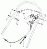Toro 20321 - Lawnmower, 1992 (2000001-2999999) Listas de piezas de repuesto y dibujos TRACTION CONTROL ASSEMBLY