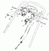 Toro 20324 - Lawnmower, 1992 (2000001-2999999) Listas de piezas de repuesto y dibujos TRACTION CONTROL ASSEMBLY