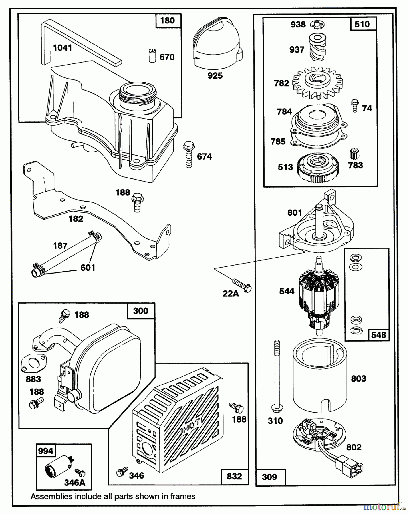  Toro Neu Mowers, Walk-Behind Seite 1 20325 - Toro Lawnmower, 1992 (2000001-2999999) ENGINE GTS-150 77-8990 #4