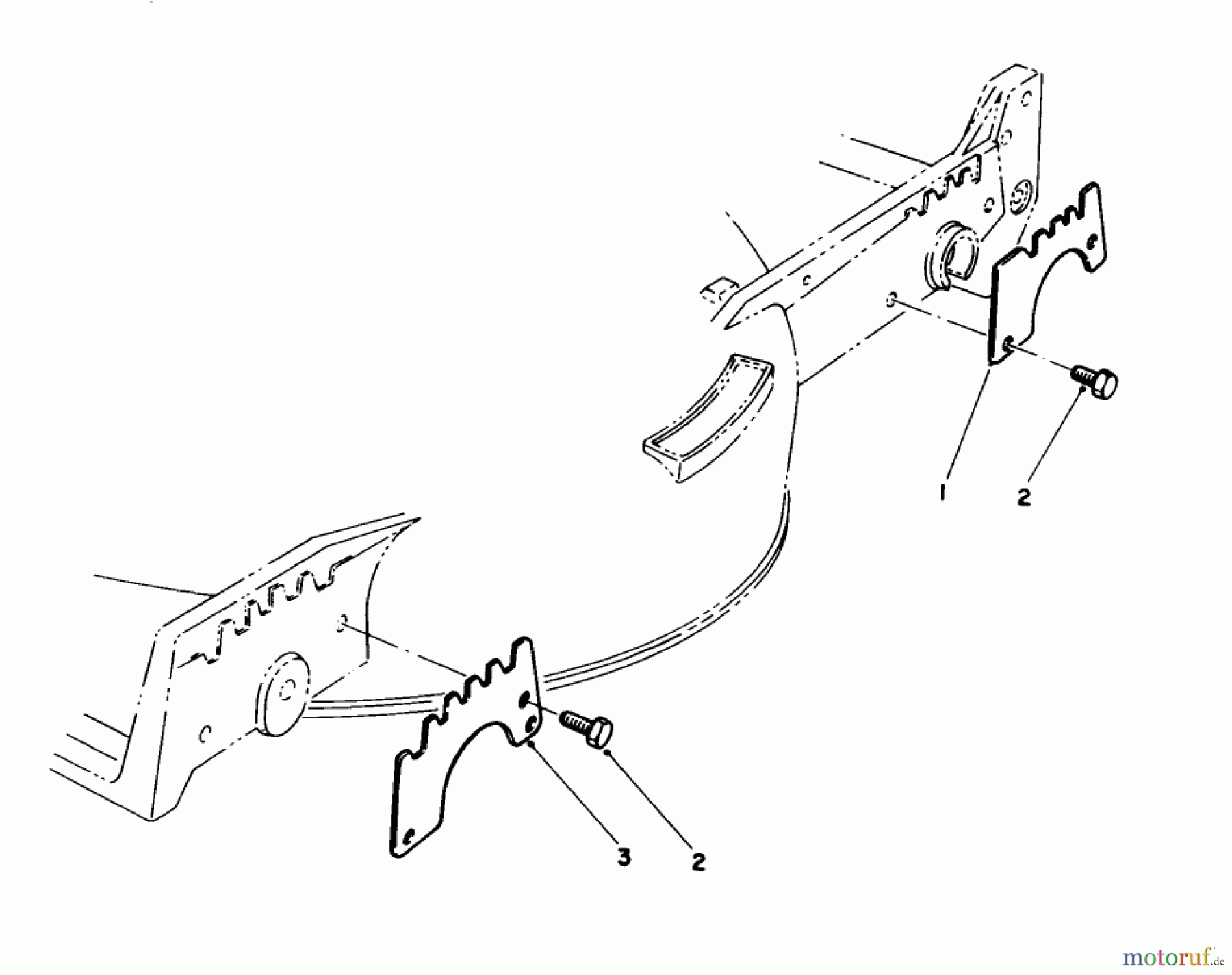  Toro Neu Mowers, Walk-Behind Seite 1 20325 - Toro Lawnmower, 1992 (2000001-2999999) WEAR PLATE MODEL NO. 49-4080 (OPTIONAL)