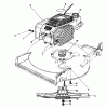 Toro 20328B - Lawnmower, 1992 (2000001-2999999) Listas de piezas de repuesto y dibujos ENGINE ASSEMBLY