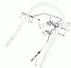 Toro 20328B - Lawnmower, 1992 (2000001-2999999) Listas de piezas de repuesto y dibujos TRACTION CONTROL ASSEMBLY