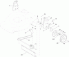 Toro 20332 - 22" Recycler Lawn Mower, 2012 (SN 312000001-312999999) Listas de piezas de repuesto y dibujos TRANSMISSION AND REAR WHEEL DRIVE ASSEMBLY