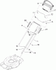 Toro 20334 - 22" Recycler Lawn Mower, 2009 (290000001-290999999) Listas de piezas de repuesto y dibujos HANDLE ASSEMBLY