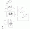 Toro 20372 - 22" Recycler Lawn Mower, 2012 (SN 312000001-312999999) Listas de piezas de repuesto y dibujos ENGINE ASSEMBLY NO. 1
