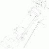 Toro 20383 - Super Recycler Lawn Mower, 2012 (SN 312000001-312999999) Listas de piezas de repuesto y dibujos BRAKE CONTROL ASSEMBLY