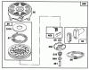 Toro 20433 - Lawnmower, 1993 (39000001-39999999) Listas de piezas de repuesto y dibujos ENGINE BRIGGS & STRATTON MODEL 122702-3171-01 #5