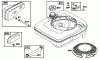 Toro 20433 - Lawnmower, 1993 (39000001-39999999) Listas de piezas de repuesto y dibujos ENGINE BRIGGS & STRATTON MODEL 122702-3171-01 #7